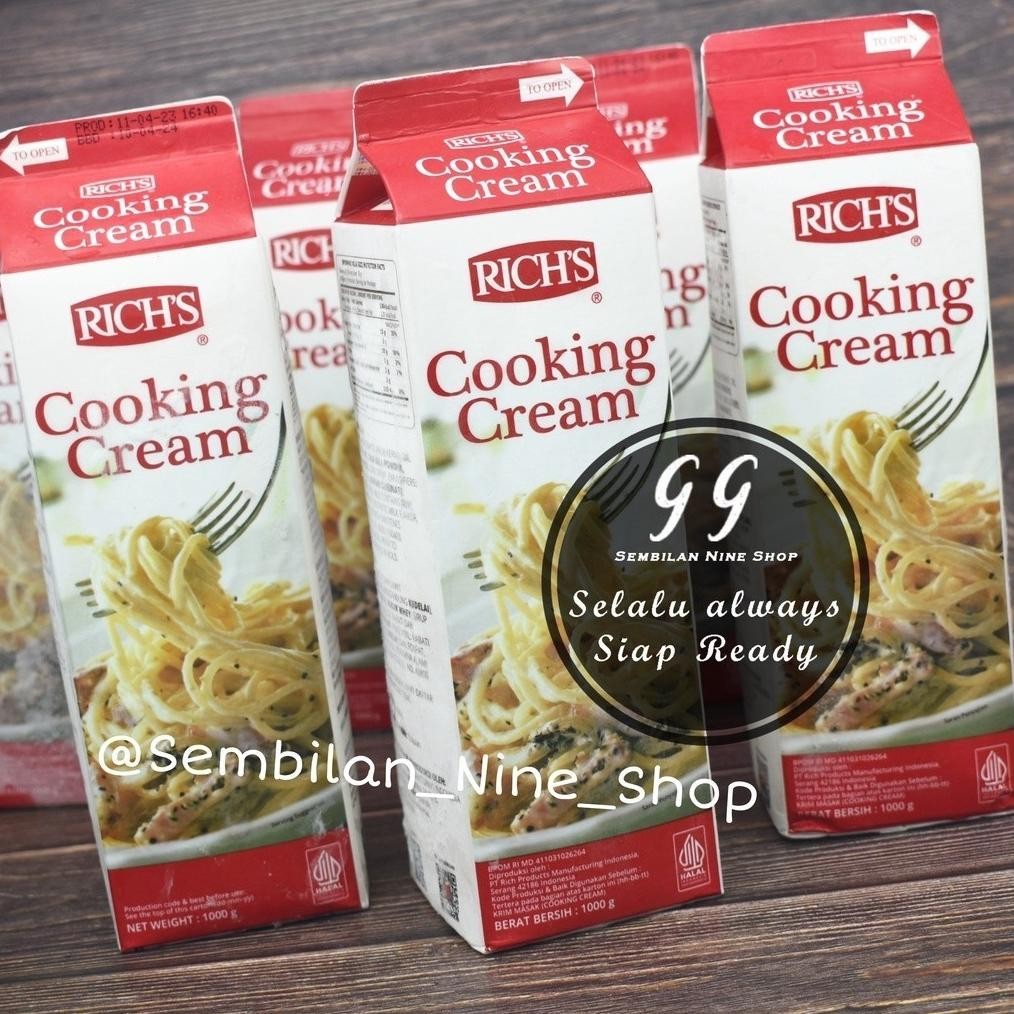 

RICHS COOKING CREAM 1 KG Rich's Krim Masak aSt
