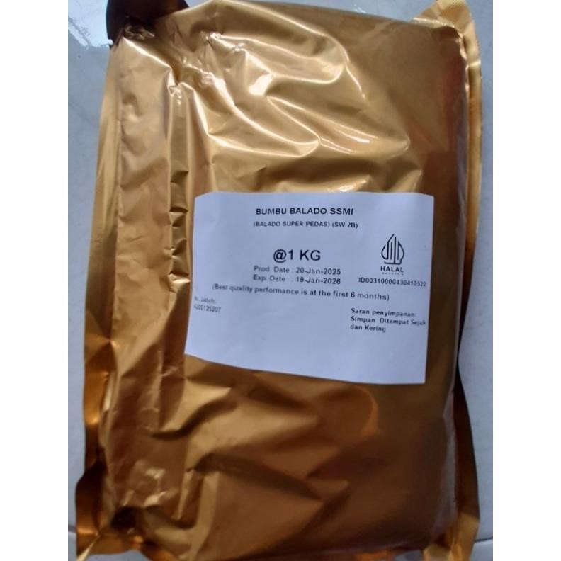 

Bumbu tabur rasa balado super pedas aSt