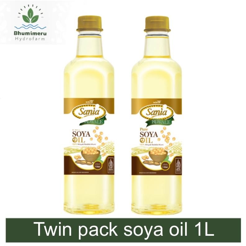

Sania Royale Soya Oil twin pack 2 x 1 Liter Minyak Kedelai Asli aSt