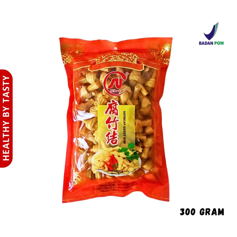 

Su Brand Soybean Sheet Knot Kembang Tahu Pita 300GR aSt