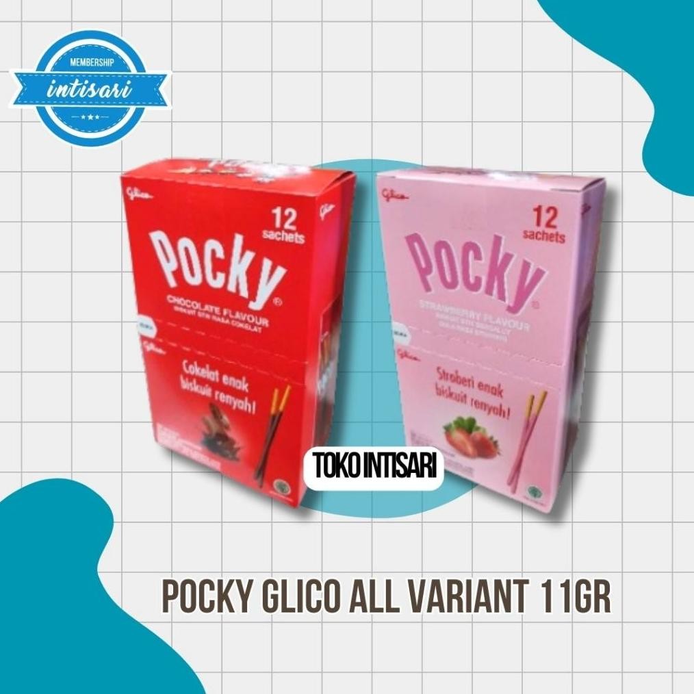 

Pocky Glico 11gr All Variant (PACK) aSt