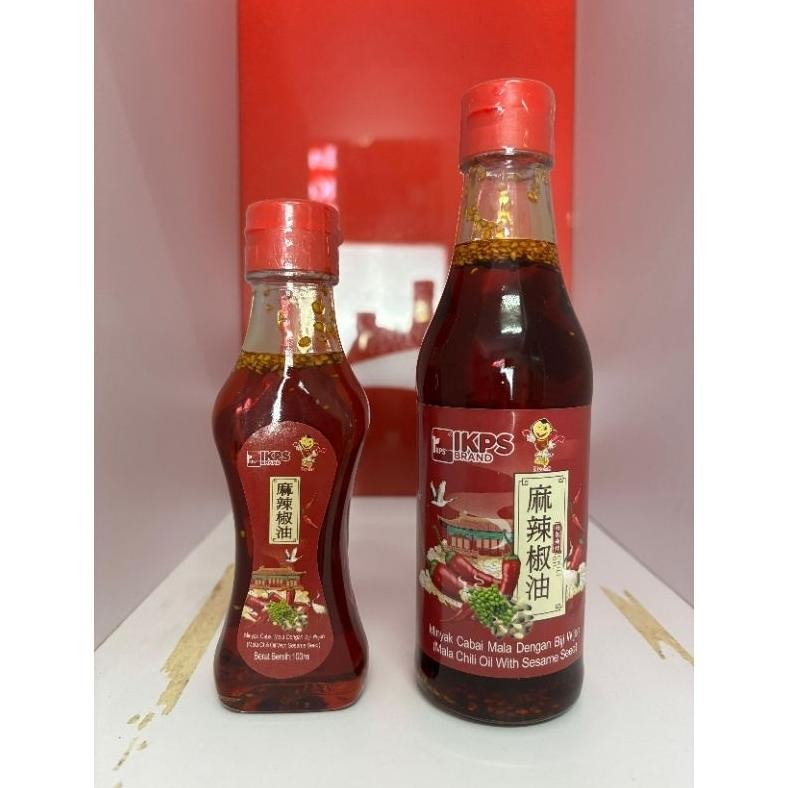 

Minyak cabai Mala dengan biji wijen / Mala chili oil with sesame seed IKPS aSt