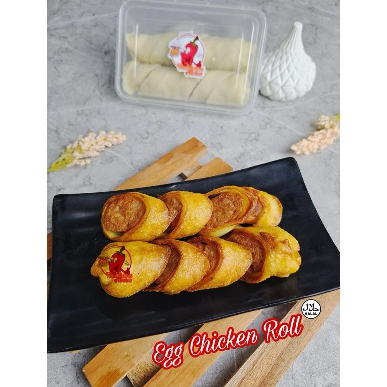 

EGG CHICKEN ROLL ISI 14 HALAL HOMEMADE NON MSG aSt