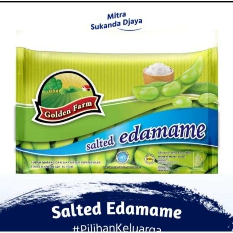 

Golden Farm Edamame Salted 450gr aSt