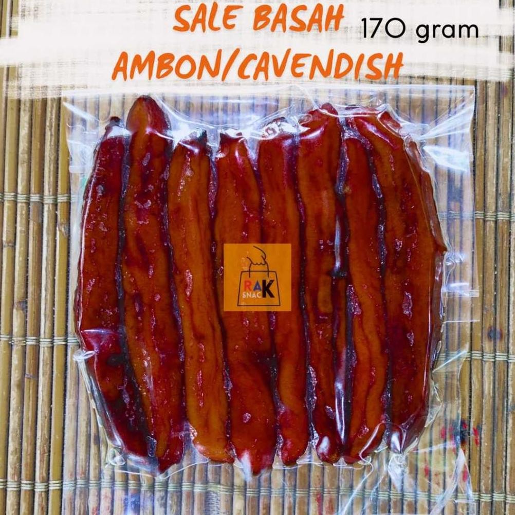 

Pisang Sale Basah Ambon/Cavendish 170 gram| Pisang Sale | Cemilan Sehat | Organik | Vegan aSt
