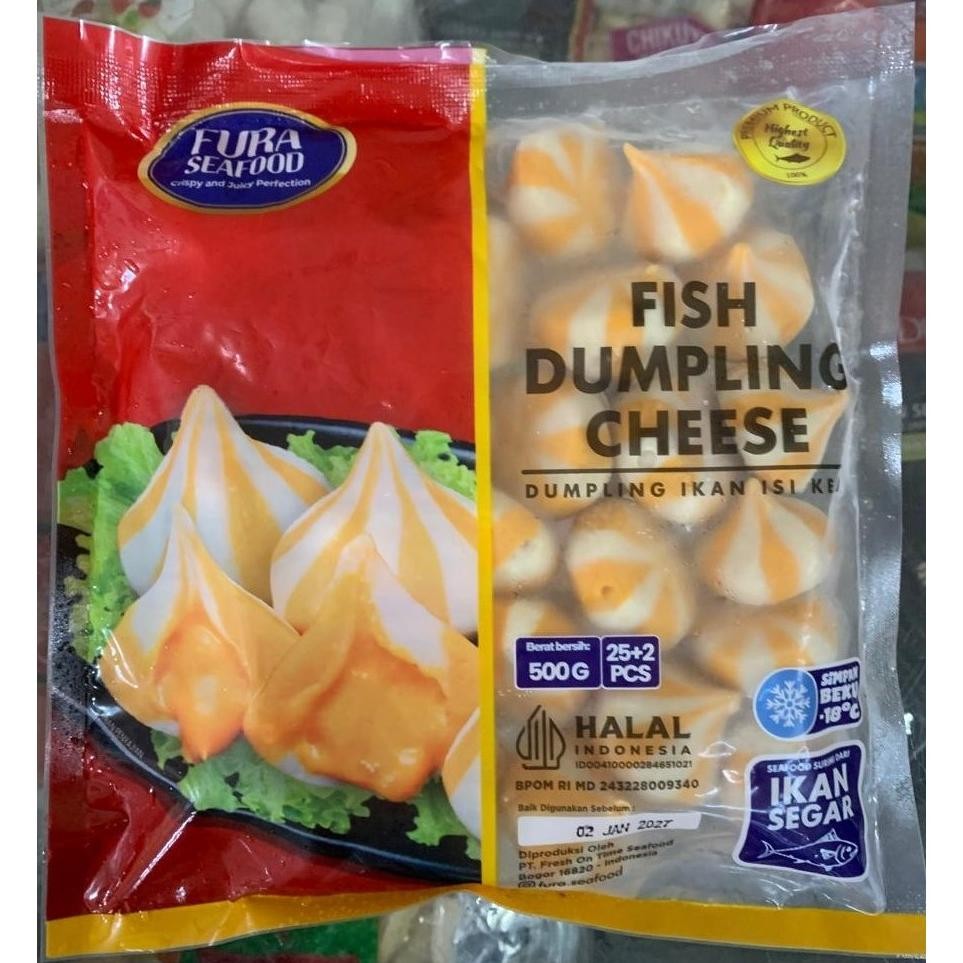 

FURA SEAFOOD DUMPLING KEJU 500 GR aSt