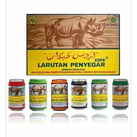 

Larutan Kaleng Penyegar Cap Badak 320 ML Per Dus Isi 24 aSt