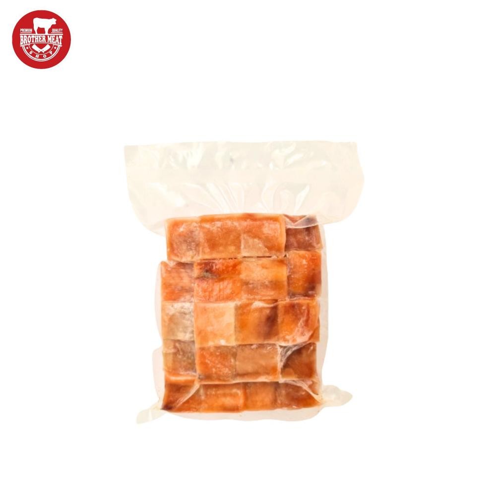 

Salmon Cubes / Saikoro Frozen 500gr - Brothermeatshop aSt