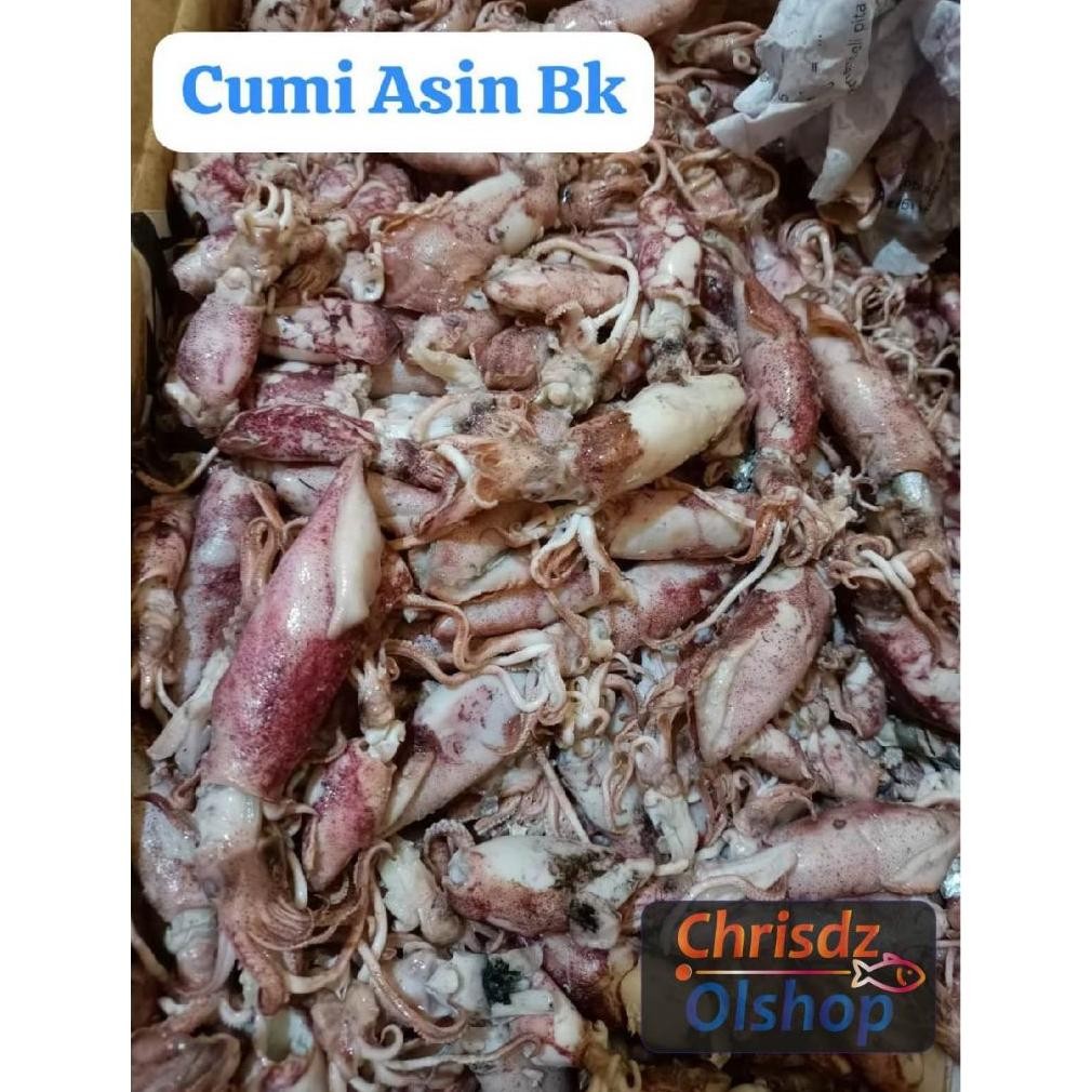 

Cumi Asin Rebus Beku (1kg) Vakum aSt