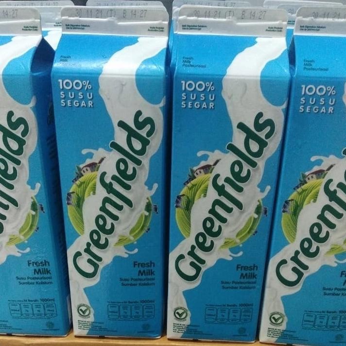 

Susu Greenfields Fresh Milk Full Cream 1 liter | Susu Greenfield 1 Ltr aSt