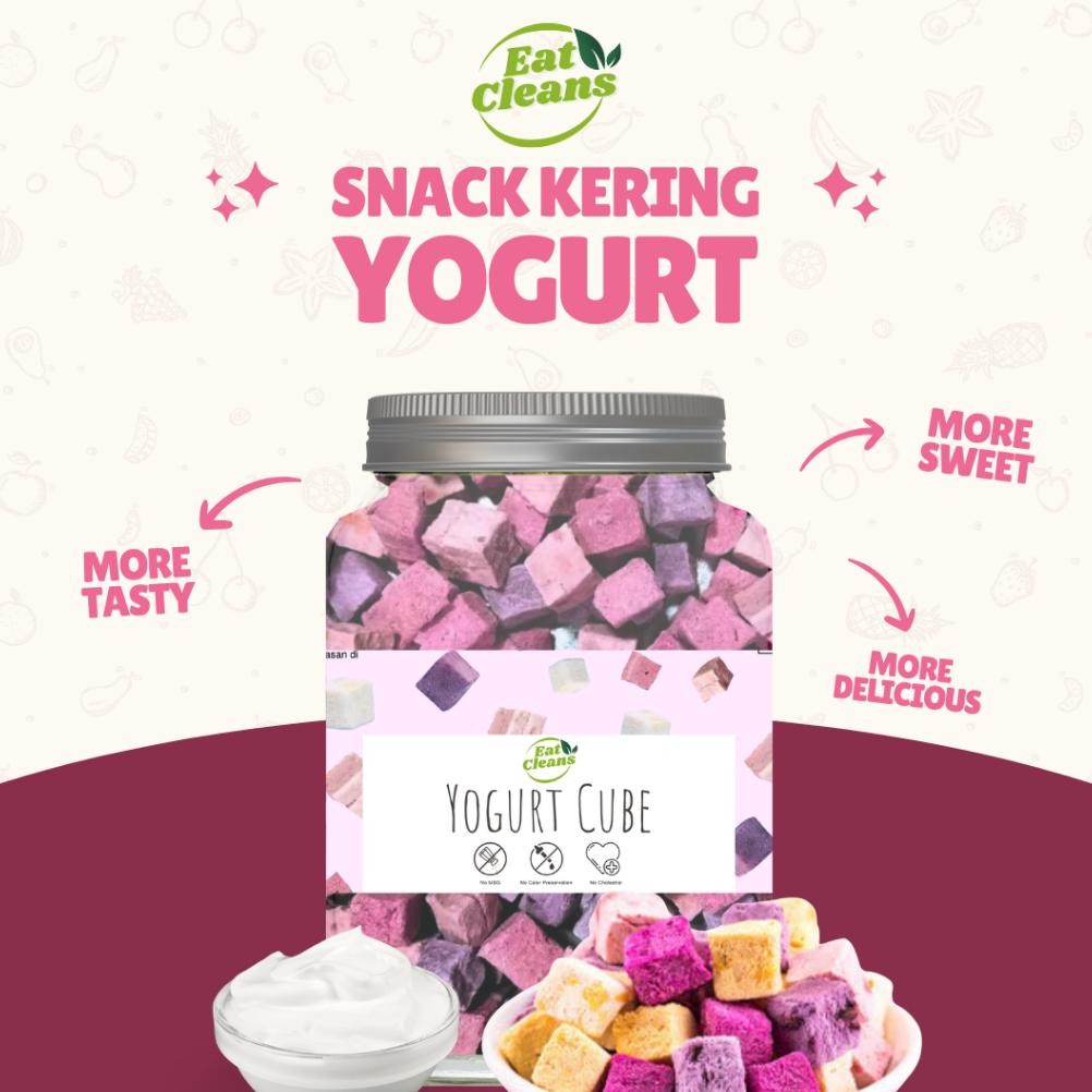 

Freeze Dried Crispy Yogurt Fruits Mix Flavor - Snacks Yoghurt Kering Beku - Camilan Snack Sehat Yoghurt Beku - Cemilan Diet Yoghurt Kering Crispy aSt