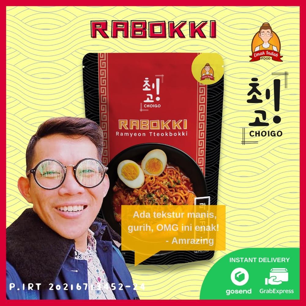 

CHOIGO! RABOKKI CHOIGO RABOKKI CHOIGO / RABOKKI CHOIGO / RABOKKI CHOIGO KOREA INSTAN - CHOIGO EMAK INDAH FOOD aSt