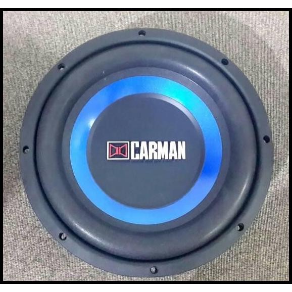 SPEAKER 10 INCH SUBWOOFER CARMAN DOUBLE COIL ( ORIGINAL ASLI )