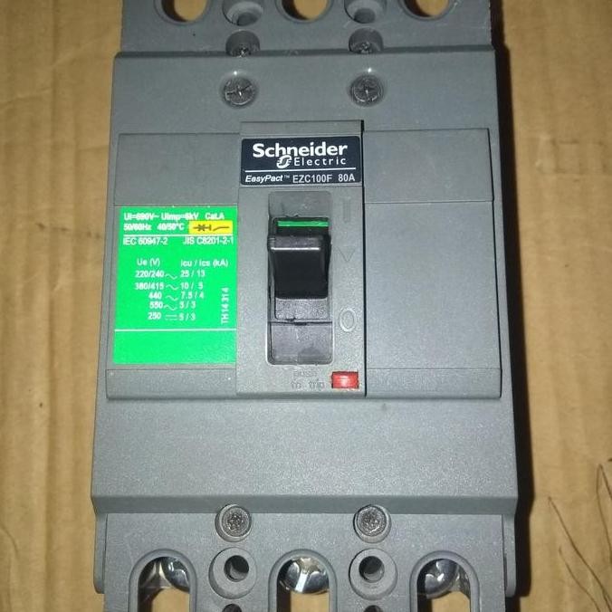Mccb Easypack 3P 80A Schneider High Quality