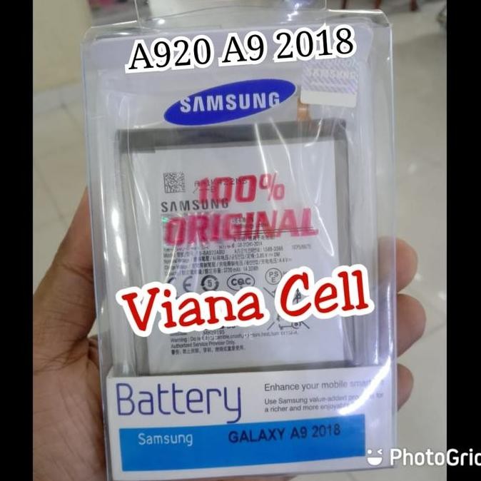 BATERAI SAMSUNG A920 A9 2018 ORIGINAL 100% BATRE BATREI BATTERY A920F