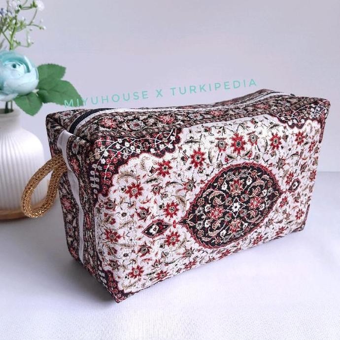 Murah Tas Pouch Besar Asli Turki Multifungsi Tas Wanita Muat Banyak Souvenir Turki Umroh Dan Haji