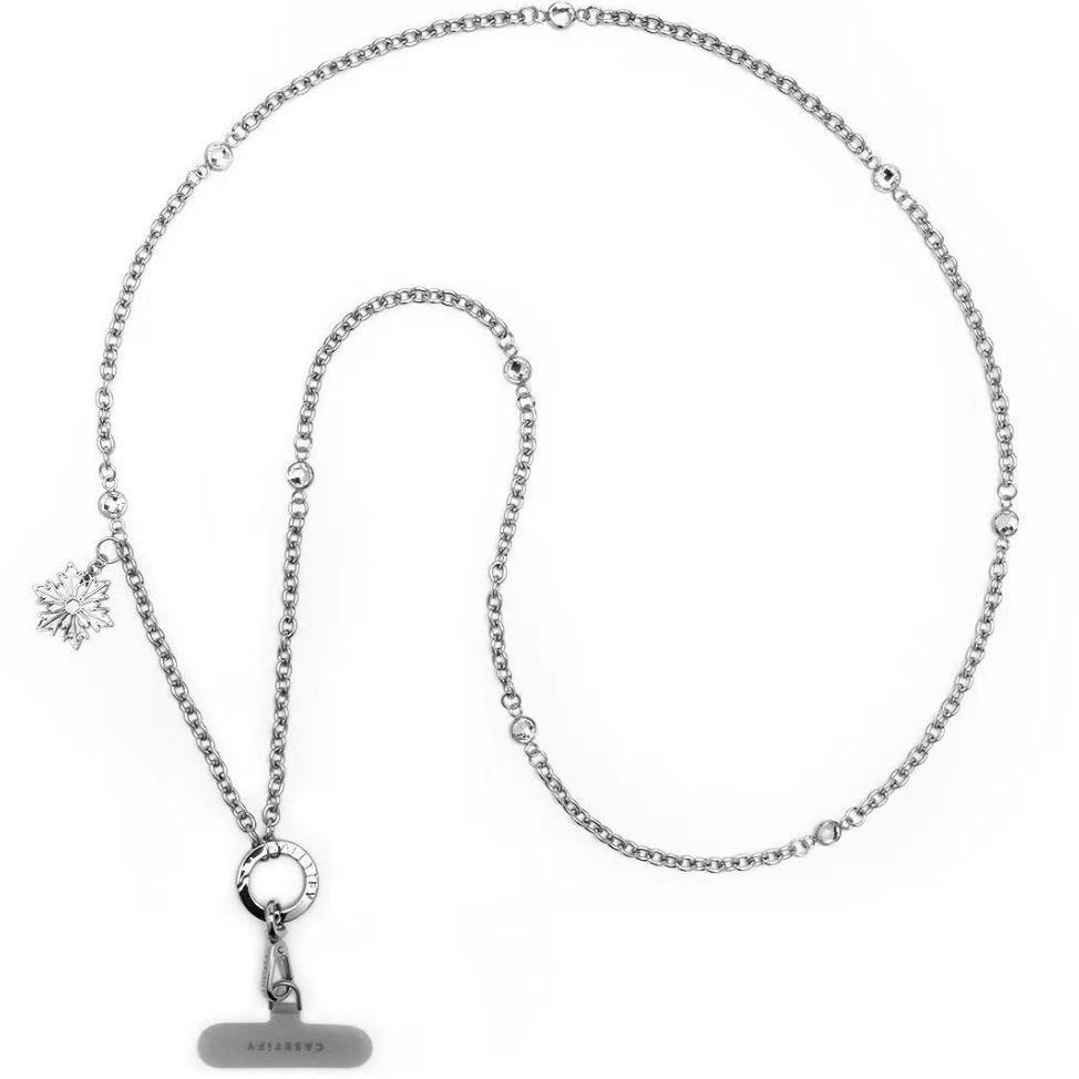 Casetify Frozen Metal Rhinestone Crossbody Strap