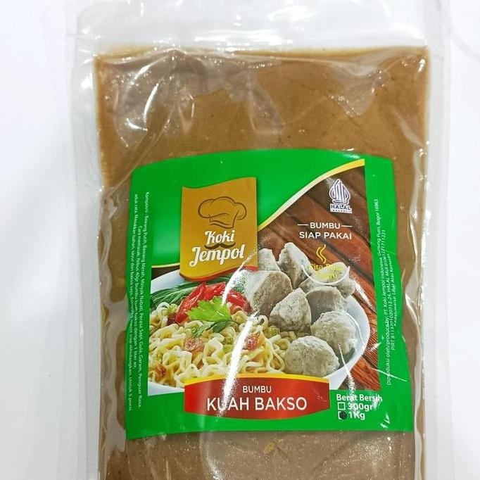

DISKON! BUMBU KUAH BAKSO KOKI JEMPOL HORECA 1 KG - BUMBU KUAH BAKSO INSTAN