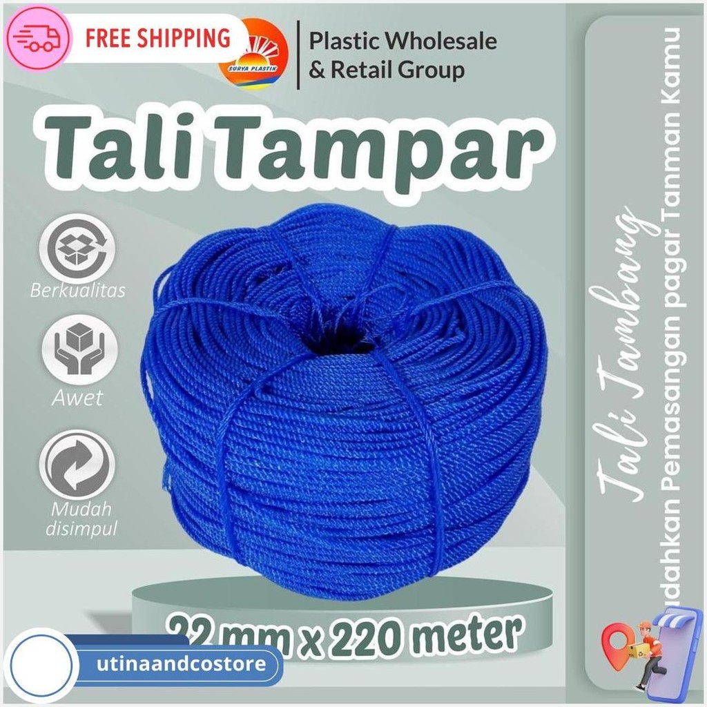 

Tali Tampar Ukuran 2Mm Panjang 220 Meter Termurah Banget