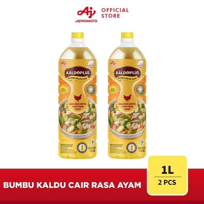 

DISKON! KALDOPLUS KALDU CAIR RASA AYAM 1L - PAKET 2 BOTOL CHICKEN BROTH
