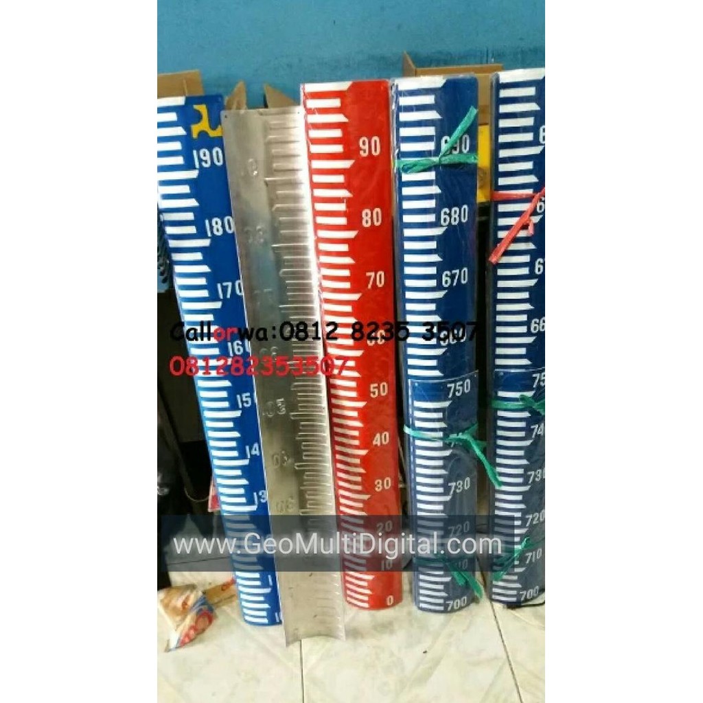 TERBARU PEIL SCALE ALAT UKUR MUKA AIR SUNGAI BENDUNGAN TERMURAH