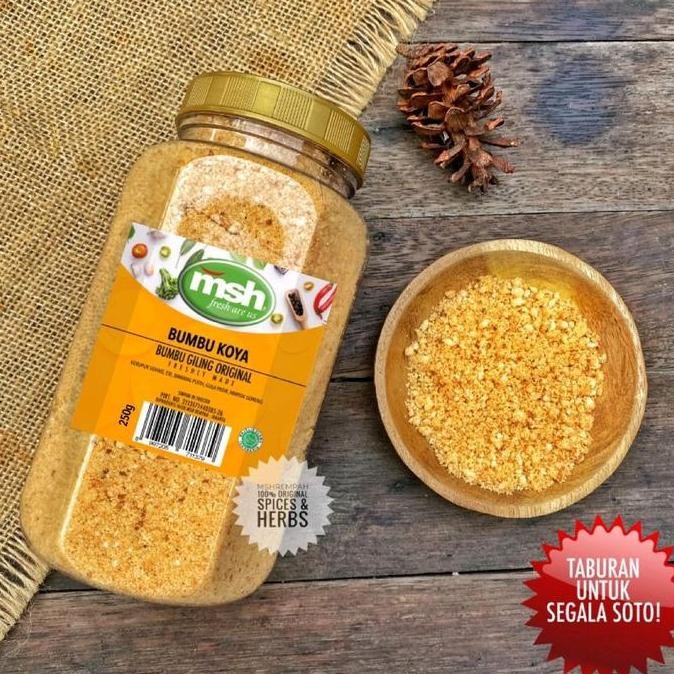 

DISKON! MSH BUMBU KOYA PREMIUM 200G - BUMBU TABUR KOYA GURIH PREMIUM
