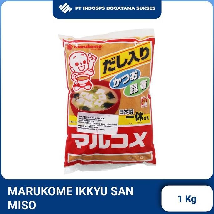 

DISKON! MARUKOME IKKYU SAN MISO 1KG PASTA SUP JEPANG PREMIUM
