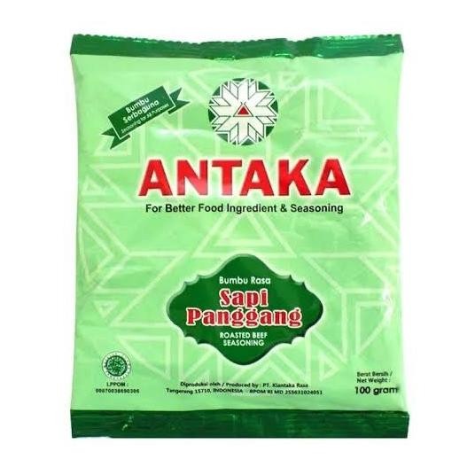 

DISKON! BUMBU TABUR ANTAKA RASA SAPI PANGGANG 1 RENCENG 10X100GR SNACK