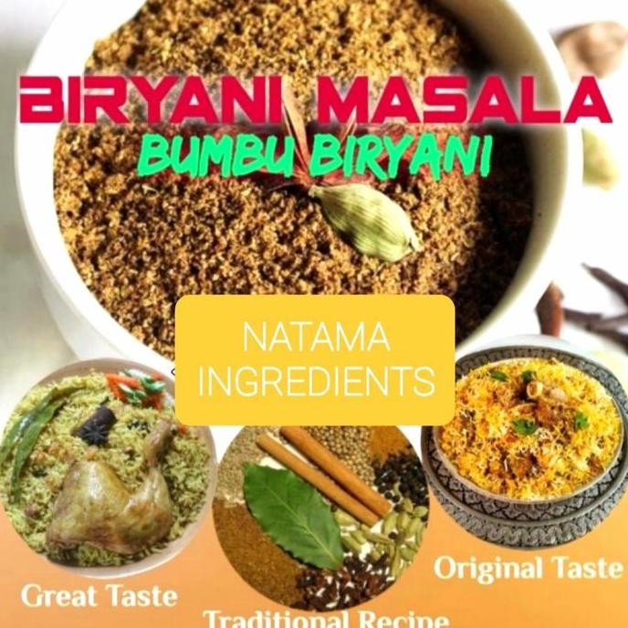 

DISKON! BUMBU NASI BIRYANI KHAS TIMUR TENGAH MASALA 250GR