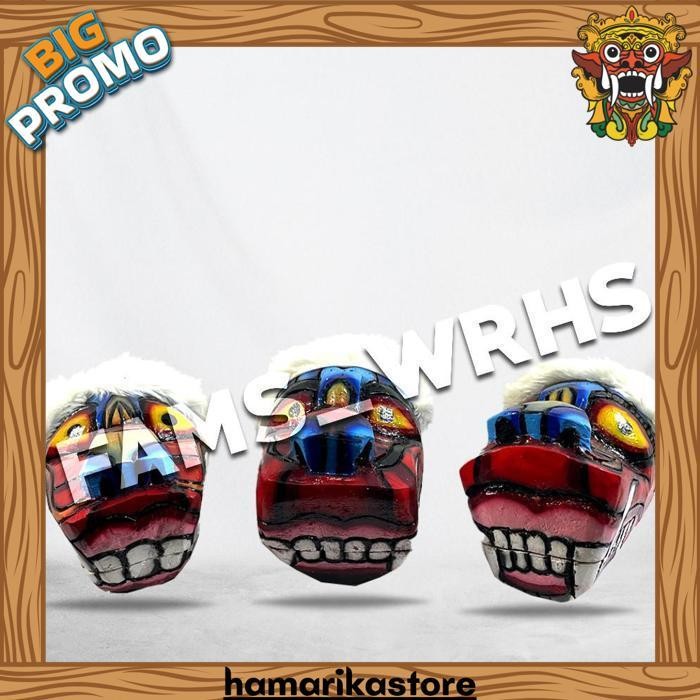 Barongan Kepruk Banteng Kepala Barongan Jaranan Barong Reog Devil Jawa Timur