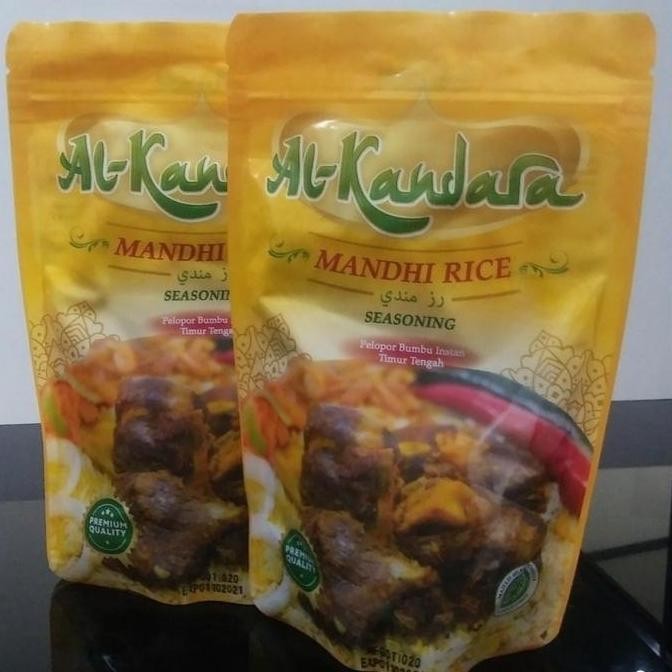 

DISKON! AL KANDARA BUMBU NASI MANDHI 200GR SEASONING BERAS ARAB INSTAN PRAKTIS