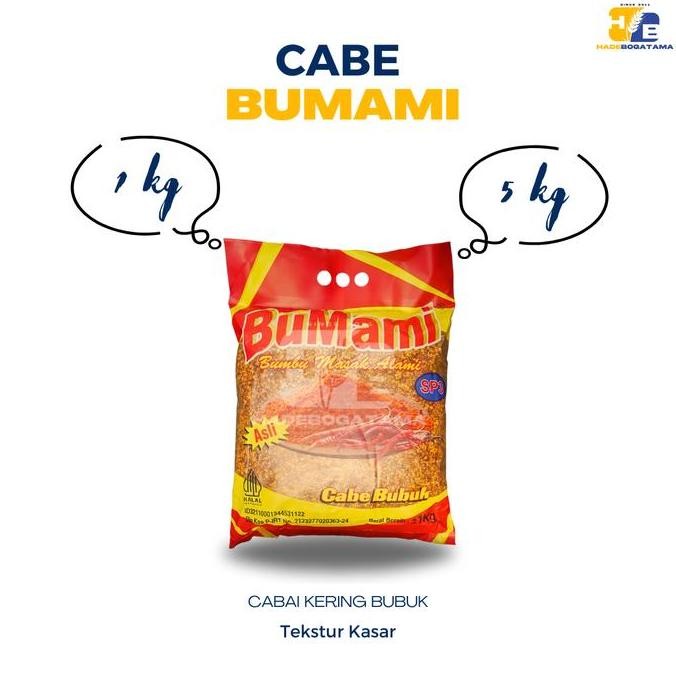 

DISKON! CABE BUBUK KASAR BUMAMI 5KG - BUBUK CABE SEBLAK DAN CHILI OIL