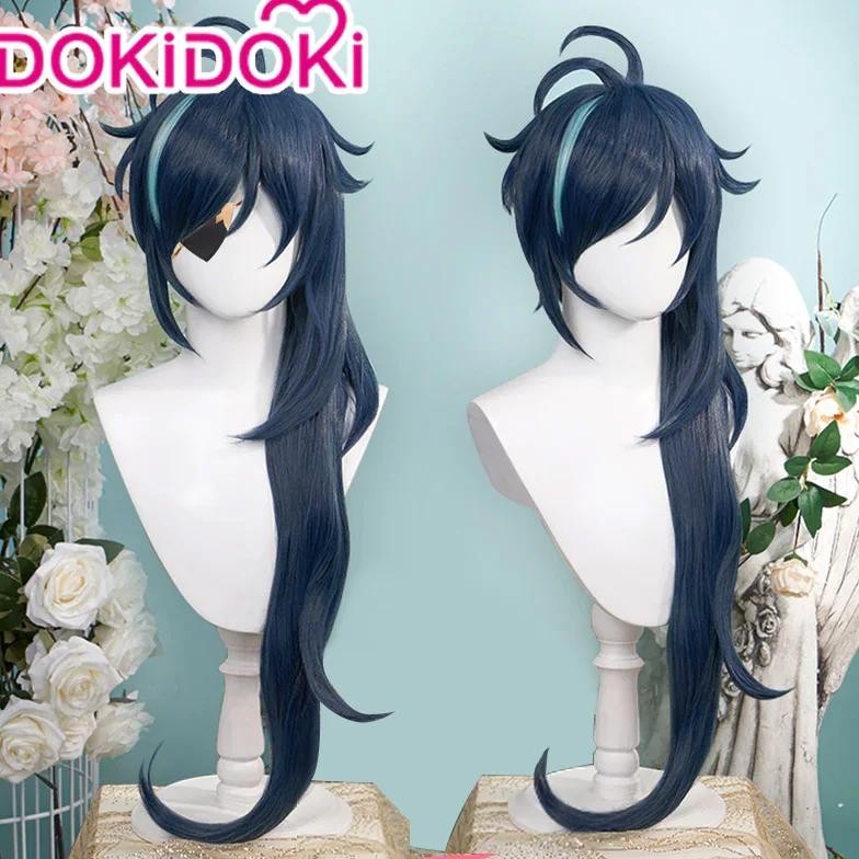 In Stock Kaeya Wig Game Genshin Impact Cosplay Dokidoki Halloween Kaeya Cosplay Wig Genshin Impact K