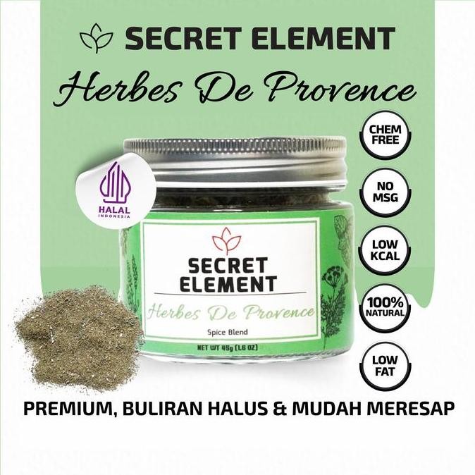 

DISKON! SECRET ELEMENT HERBES DE PROVENCE BLEND - BUMBU MEDITERANIA ASLI