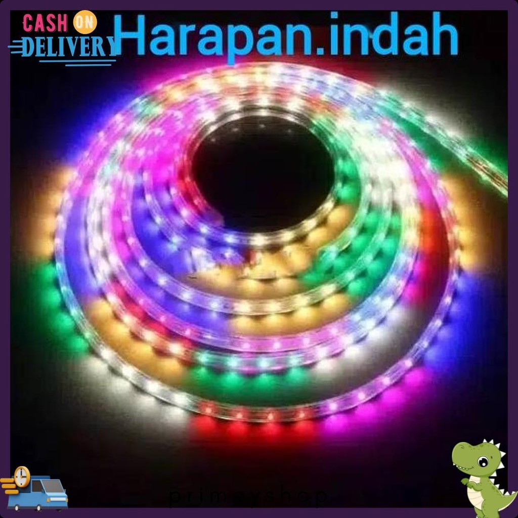 Lampu Selang Rgb & Merah Putih / Warna Warni/Lampu Strip Rgb/ Tumblr Selang  /Lampu Natal Merah Puti