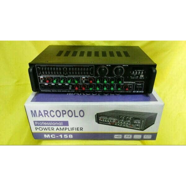 AMPLIFIER MARCOPOLO MC-158 USB/MMC/KARAOKE