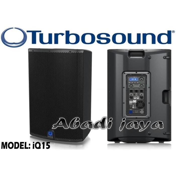 SPEKAER AKTIF TURBOSOUND IQ 15 IQ15 15inch 2 pcs ORIGINAL Berkualitas Terbaru