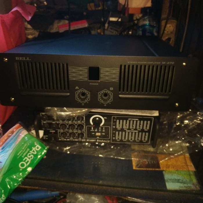 Box power Bell M270 / box bell M 270 / box amplifier bell m 270