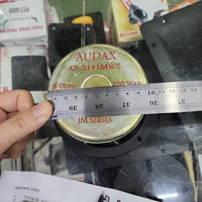speaker audax 5 inch JM series low mid AX5141 MW8 original AX 5141 MW8