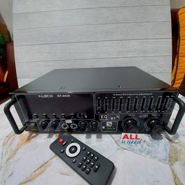 Amplifier Bluetooth Fleco BT-8628 - Ampli Karaoke Fleco 8628 MP3