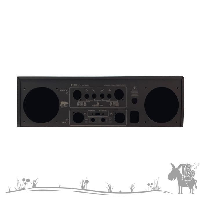 BOX BELL M-800 M800 POLOS POWER AMPLIFIER BELL