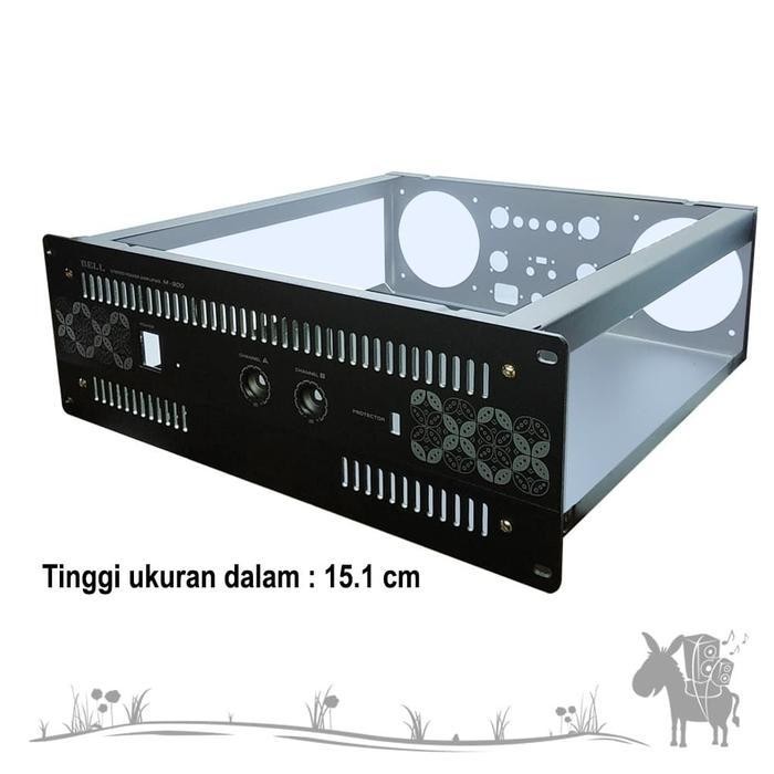 BOX M-900 M900 M 900 POWER AMPLIFIER AUDIO CASING AMPLIFIER BELL