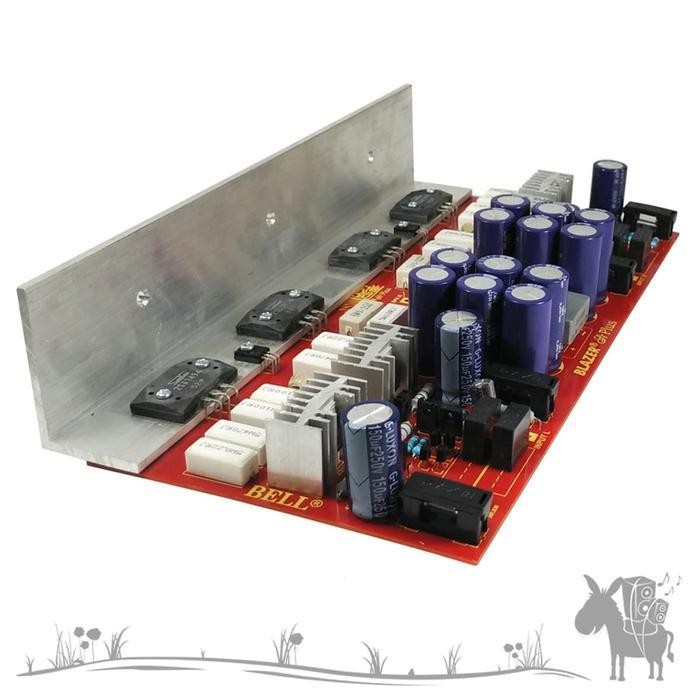 KIT BLAZER ST PLUS 500W POWER AMPLIFIER STEREO BELL