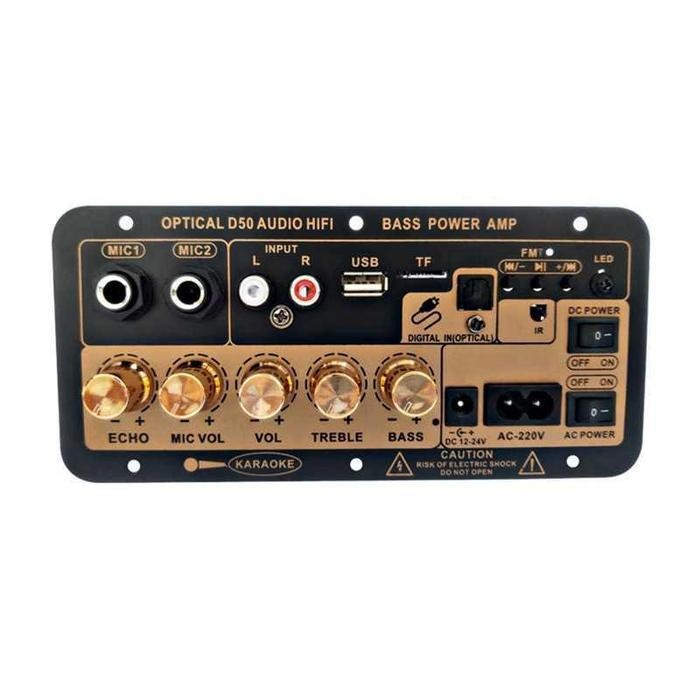 Amplifier Audio Subwoofer Karaoke Bluetooth Universal