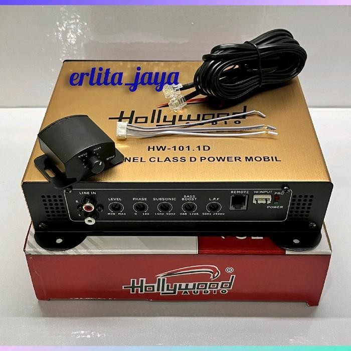 POWER MONOBLOK CLASS D HOLLYWOOD HW-101.1D