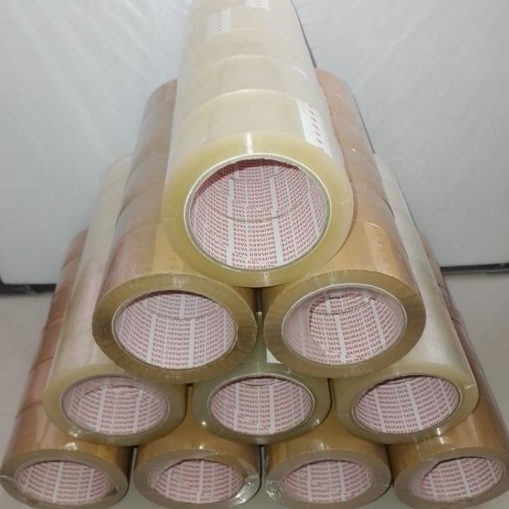 

Lakban Opp Daimaru 48X90 Yard Bening Coklat Slop