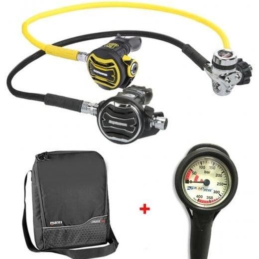 TERBARU - APEKS Regulator Xtx200 Din + Octopus Xtx40 + SPG + Bag