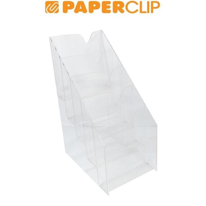 

TERMURAH - ACRYLIC HOLDER / AKRILIK BROSUR HOLDER A5 5 SUSUN