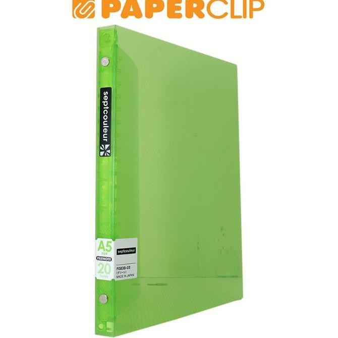 

FILE NOTE A5 MARUMAN SEPTCOULEUR F083A/B-03 GREEN