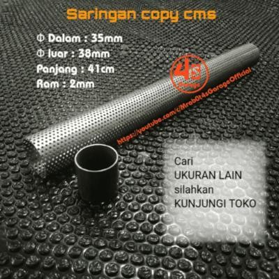 Saringan Knalpot Cms Gen 1 Pipa Peredam Saringan Knalpot Racing 38Mm Original Dan Terpercaya